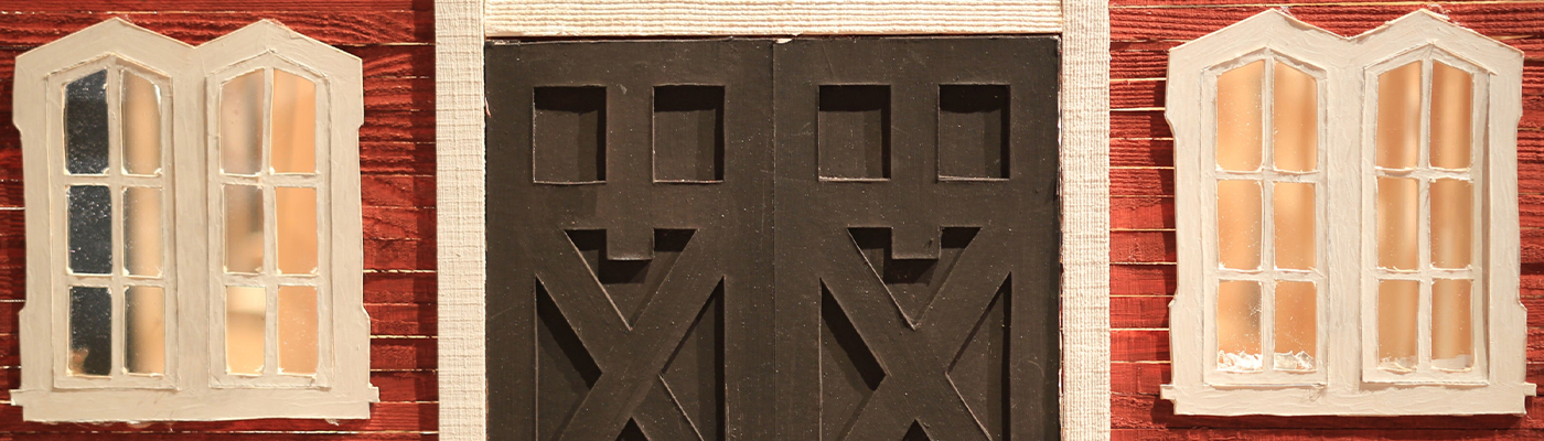 Miniatyr av ladugårdsvägg